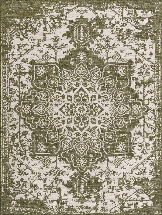 Urban Oasis Rugs Collection Area Rug -  Penthouse (Green) Rectangle Green Main