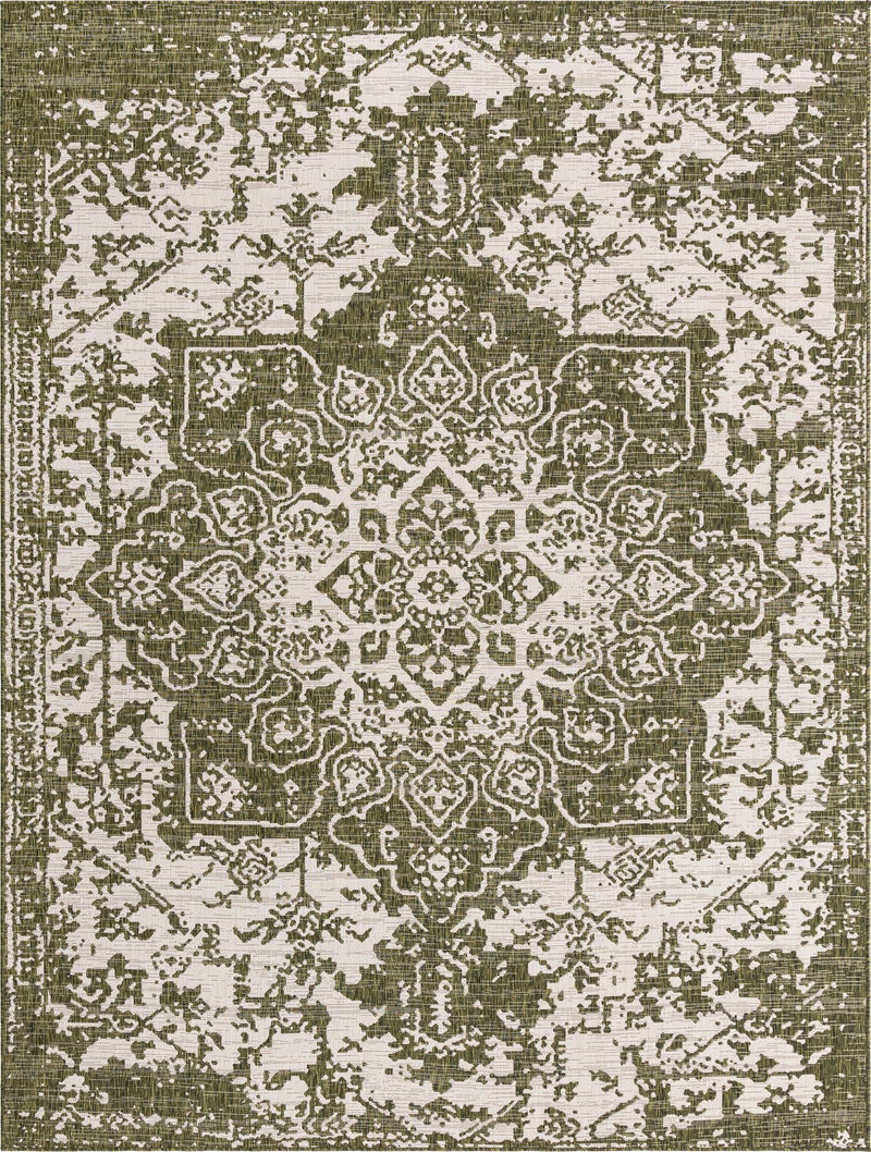 Urban Oasis Rugs Collection Area Rug -  Penthouse (Green) Rectangle Green Main