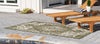 Urban Oasis Rugs Collection Area Rug -  Penthouse (Green) Rectangle Green  lifestyle 2