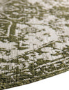 Urban Oasis Rugs Collection Area Rug -  Penthouse (Green) Round Green  lifestyle 12
