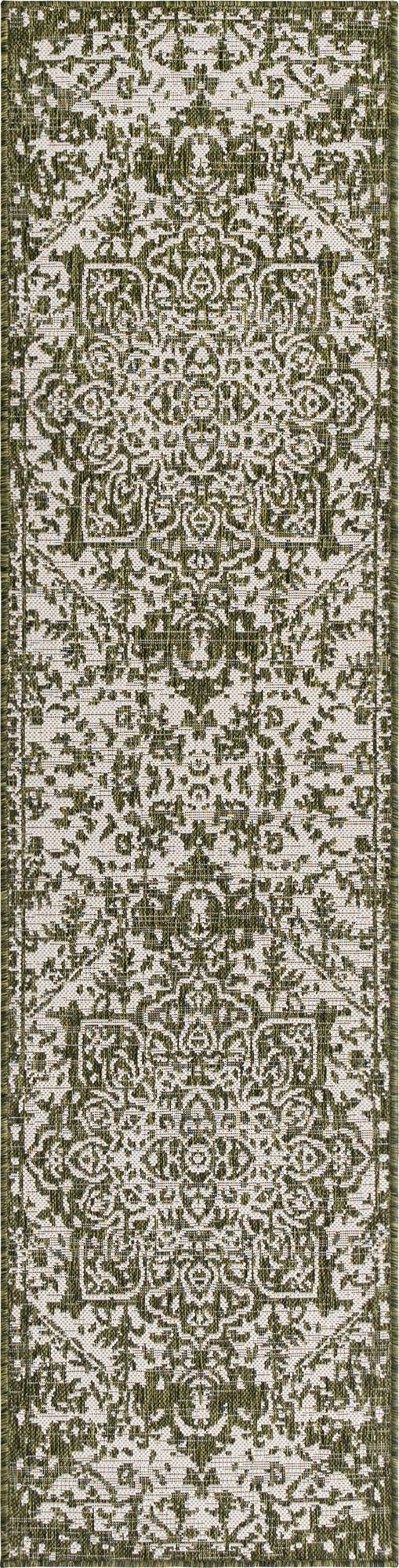 Urban Oasis Rugs Collection Area Rug -  Penthouse (Green) Runner Green Main