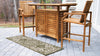 Urban Oasis Rugs Collection Area Rug -  Penthouse (Green) Runner Green  lifestyle 2