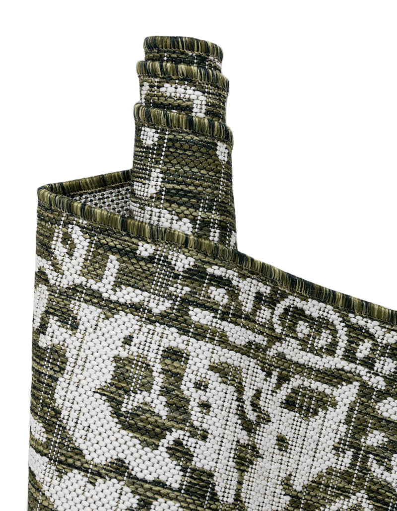 Urban Oasis Rugs Collection Area Rug -  Penthouse (Green) Runner Green  lifestyle 26