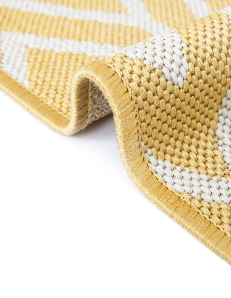 Urban Oasis Rugs Collection Area Rug -  Boulevard (Yellow Ivory) Rectangle Yellow Ivory  lifestyle 22