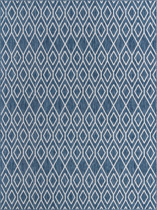 Urban Oasis Rugs Collection Area Rug -  Boulevard (Blue) Rectangle Blue Main