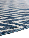 Urban Oasis Rugs Collection Area Rug -  Boulevard (Blue) Round Blue  lifestyle 10