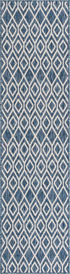 Urban Oasis Rugs Collection Area Rug -  Boulevard (Blue) Runner Blue Main
