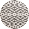 Urban Oasis Rugs Collection Area Rug -  Boulevard (Ivory) Round Ivory Main