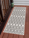 Urban Oasis Rugs Collection Area Rug -  Boulevard (Ivory) Runner Ivory  lifestyle 0