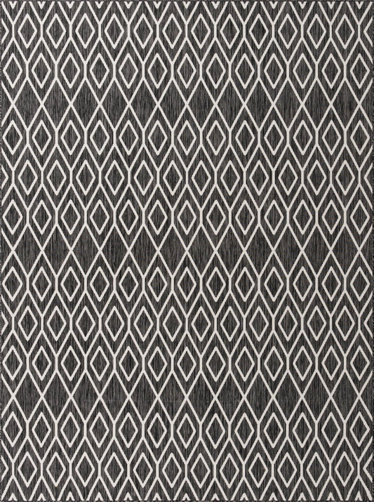 Urban Oasis Rugs Collection Area Rug -  Boulevard (Charcoal Gray) Rectangle Charcoal Gray Main
