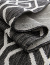 Urban Oasis Rugs Collection Area Rug -  Boulevard (Charcoal Gray) Rectangle Charcoal Gray  lifestyle 27