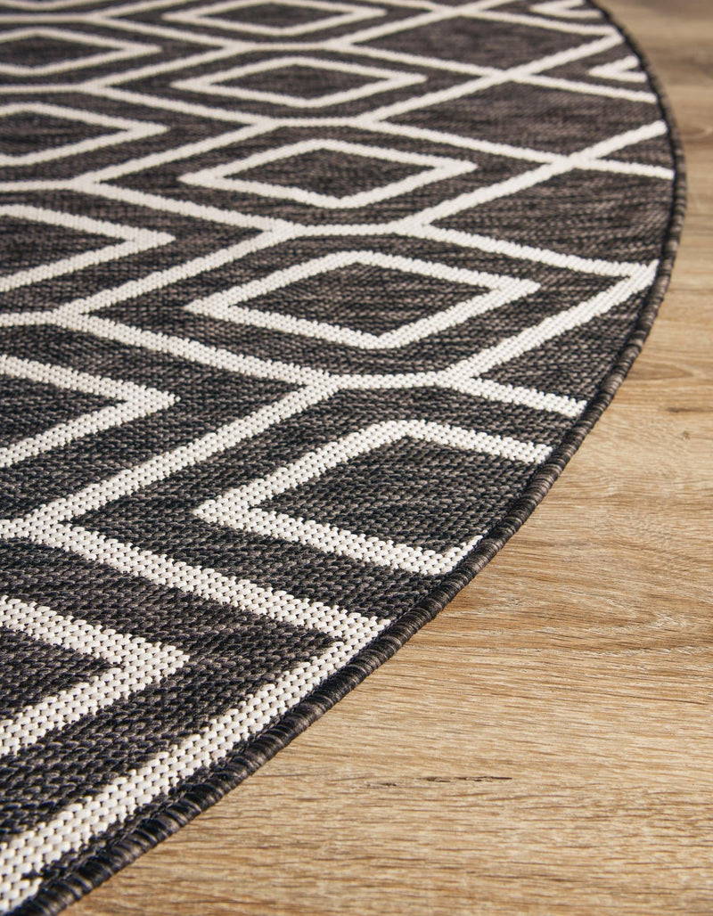 Urban Oasis Rugs Collection Area Rug -  Boulevard (Charcoal Gray) Oval Charcoal Gray  lifestyle 13
