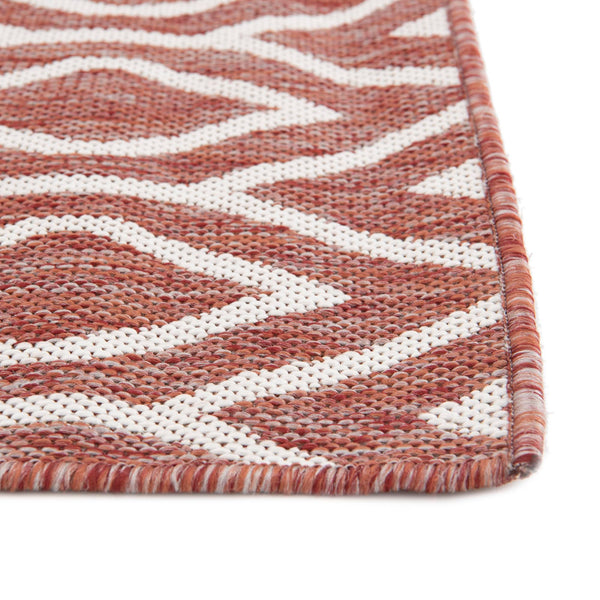 Urban Oasis Rugs Collection Area Rug -  Boulevard (Rust Red) Square Rust Red  lifestyle 9