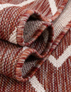 Urban Oasis Rugs Collection Area Rug -  Boulevard (Rust Red) Oval Rust Red  lifestyle 58