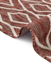 Urban Oasis Rugs Collection Area Rug -  Boulevard (Rust Red) Oval Rust Red  lifestyle 59