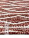 Urban Oasis Rugs Collection Area Rug -  Boulevard (Rust Red) Oval Rust Red  lifestyle 62