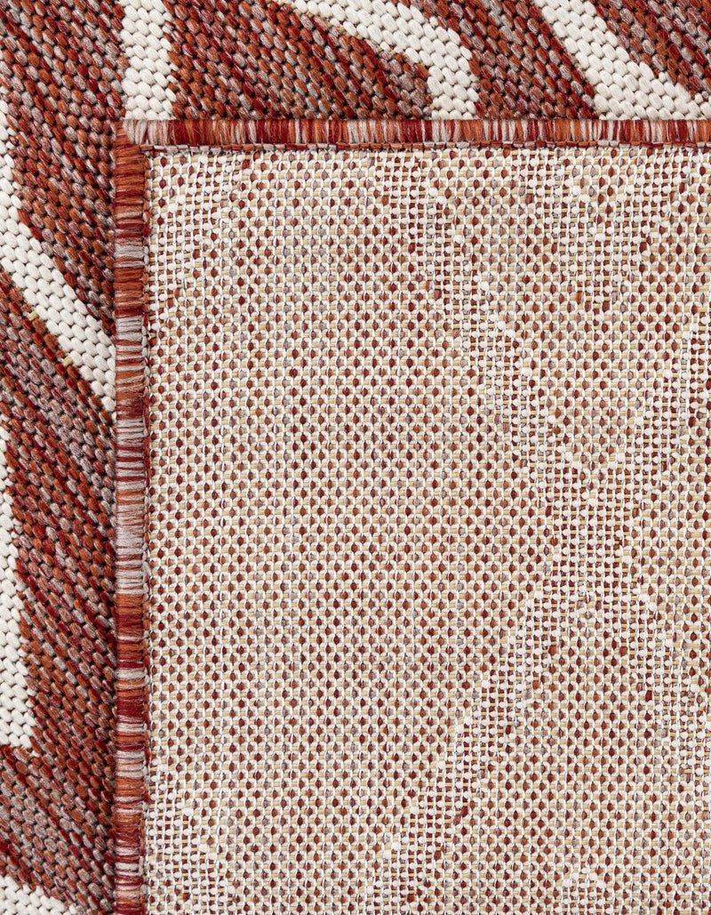 Urban Oasis Rugs Collection Area Rug -  Boulevard (Rust Red) Oval Rust Red  lifestyle 63