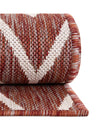 Urban Oasis Rugs Collection Area Rug -  Boulevard (Rust Red) Rectangle Rust Red  lifestyle 12