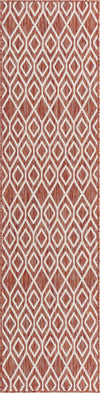 Urban Oasis Rugs Collection Area Rug -  Boulevard (Rust Red) Runner Rust Red Main