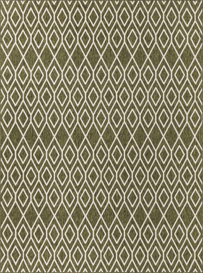 Urban Oasis Rugs Collection Area Rug -  Boulevard (Green) Rectangle Green Main