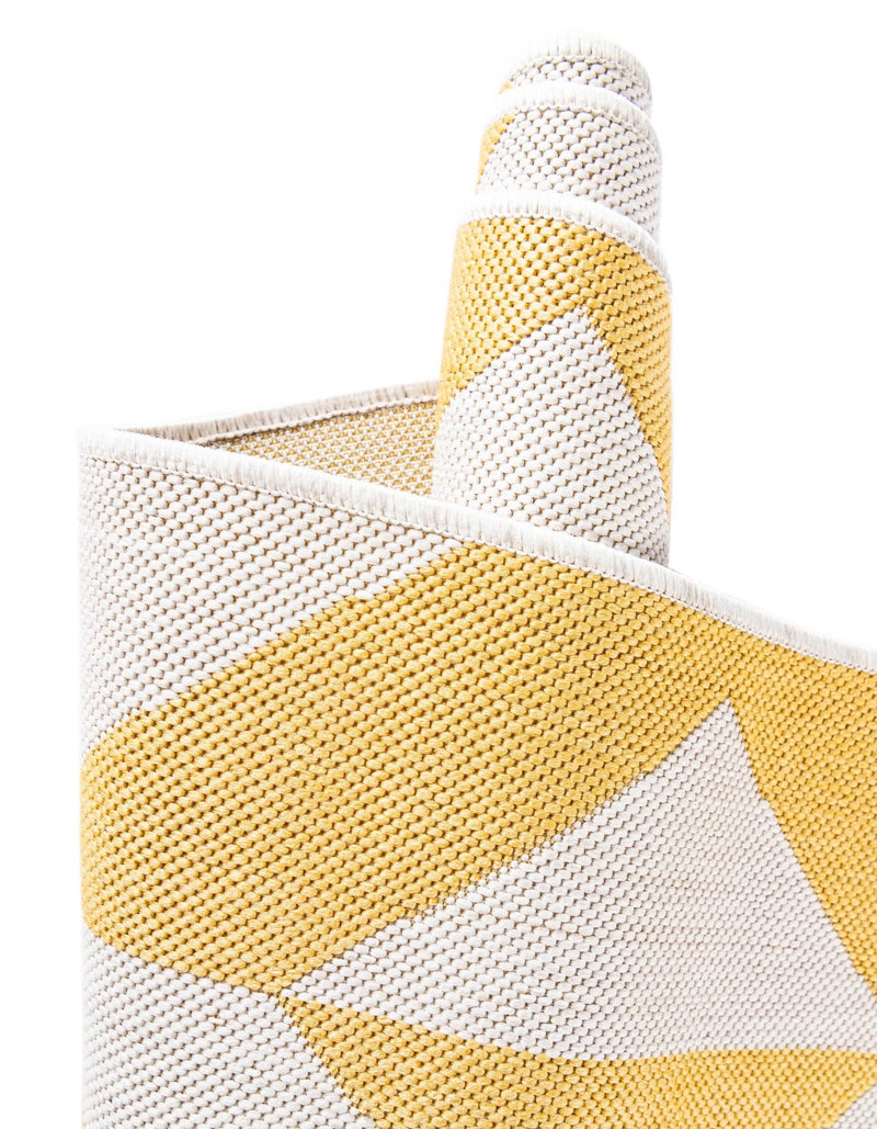 Urban Oasis Rugs Collection Area Rug -  Highrise (Yellow) Oval Yellow  lifestyle 61
