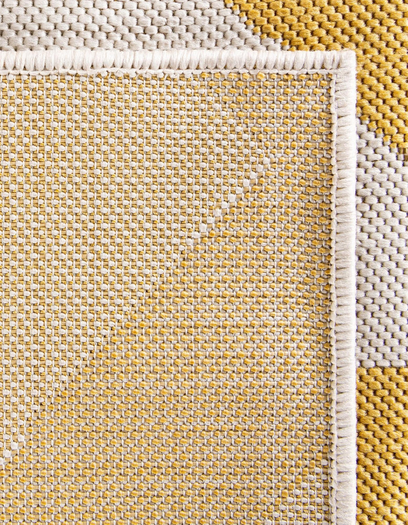 Urban Oasis Rugs Collection Area Rug -  Highrise (Yellow) Oval Yellow  lifestyle 64