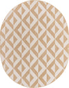 Urban Oasis Rugs Collection Area Rug -  Highrise (Beige) Oval Beige Main