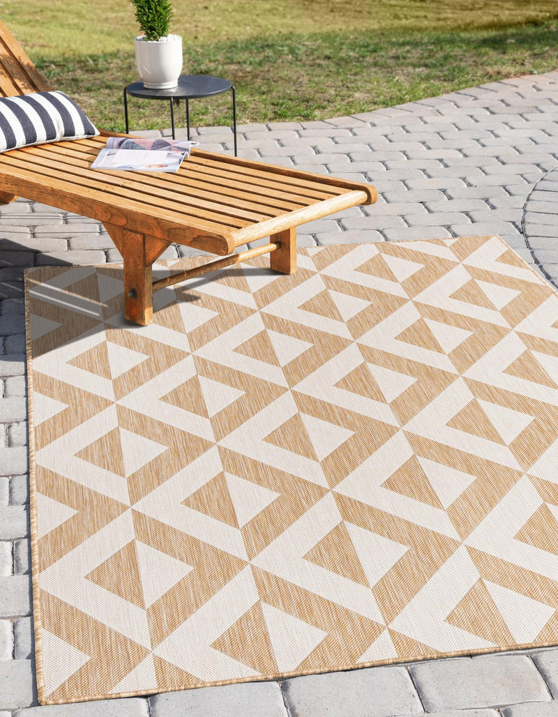 Urban Oasis Rugs Collection Area Rug -  Highrise (Beige) Rectangle Beige  lifestyle 0