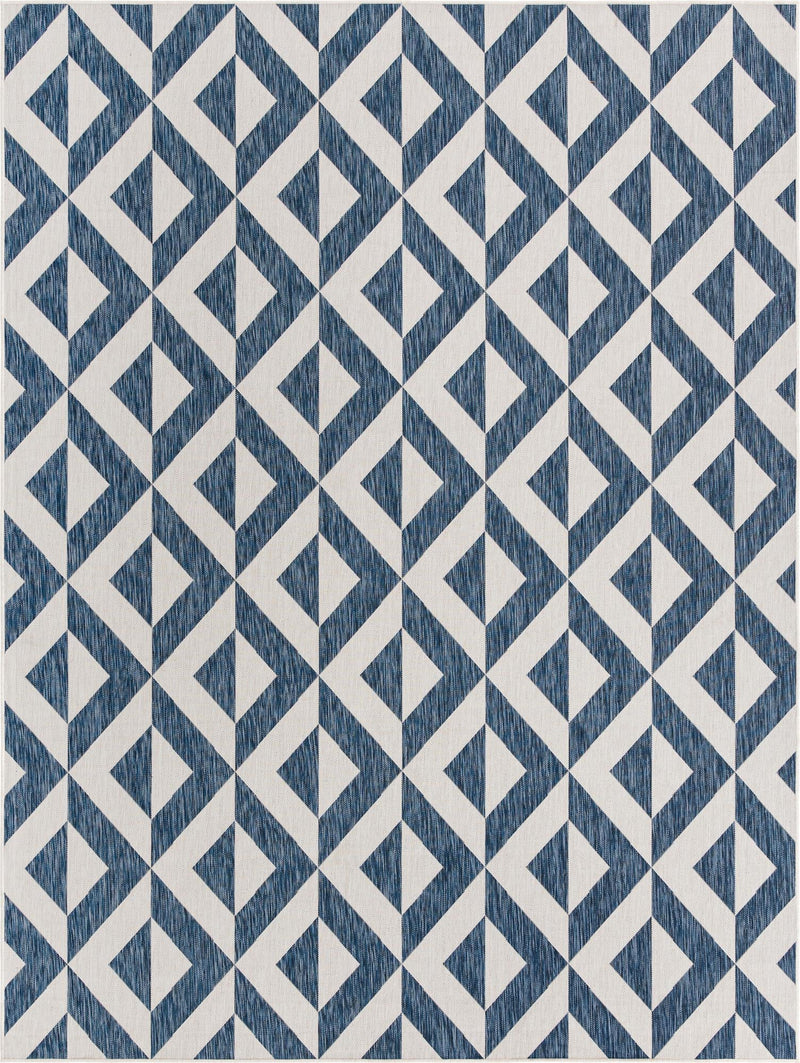 Urban Oasis Rugs Collection Area Rug -  Highrise (Blue) Rectangle Blue  lifestyle 2
