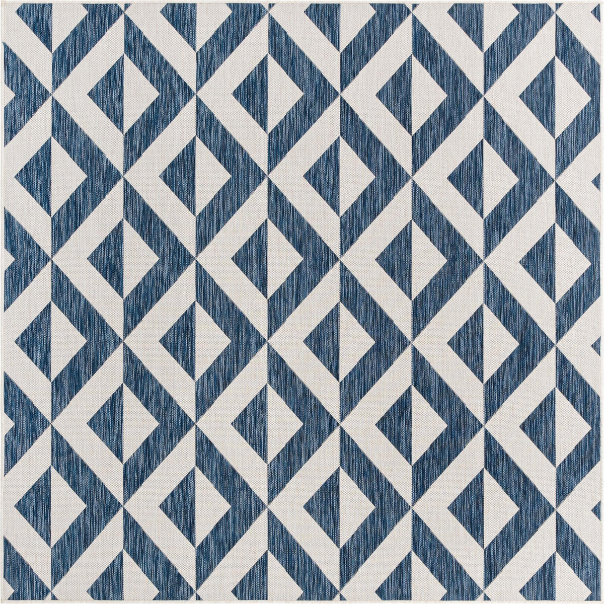 Urban Oasis Rugs Collection Area Rug -  Highrise (Blue) Square Blue Main