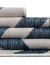 Urban Oasis Rugs Collection Area Rug -  Highrise (Blue) Square Blue  lifestyle 56