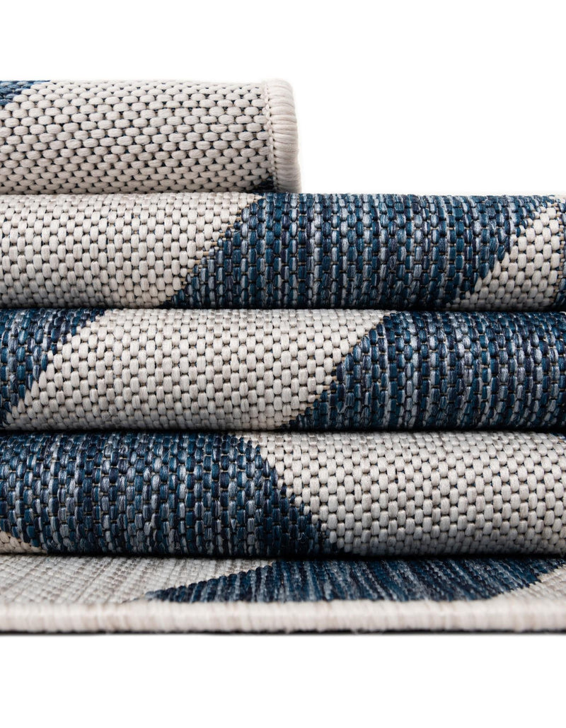 Urban Oasis Rugs Collection Area Rug -  Highrise (Blue) Square Blue  lifestyle 56