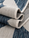 Urban Oasis Rugs Collection Area Rug -  Highrise (Blue) Square Blue  lifestyle 57