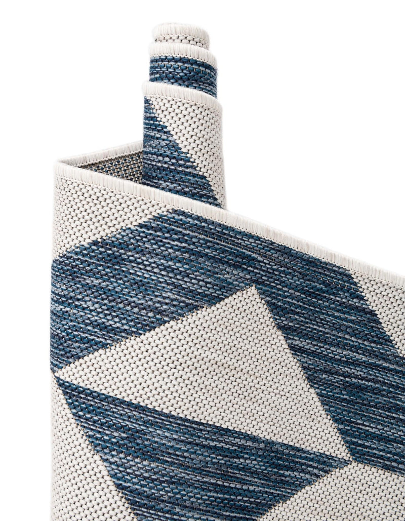 Urban Oasis Rugs Collection Area Rug -  Highrise (Blue) Square Blue  lifestyle 59