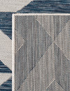 Urban Oasis Rugs Collection Area Rug -  Highrise (Blue) Square Blue  lifestyle 62