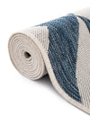 Urban Oasis Rugs Collection Area Rug -  Highrise (Blue) Round Blue  lifestyle 24