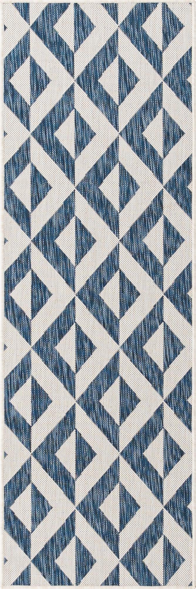 Urban Oasis Rugs Collection Area Rug -  Highrise (Blue) Runner Blue Main