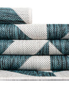 Urban Oasis Rugs Collection Area Rug -  Highrise (Teal) Rectangle Teal  lifestyle 28