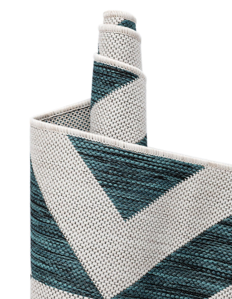 Urban Oasis Rugs Collection Area Rug -  Highrise (Teal) Rectangle Teal  lifestyle 31