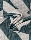 Urban Oasis Rugs Collection Area Rug -  Highrise (Teal) Round Teal  lifestyle 14