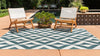 Urban Oasis Rugs Collection Area Rug -  Highrise (Teal) Rectangle Teal  lifestyle 3
