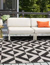 Urban Oasis Rugs Collection Area Rug -  Highrise (Charcoal Gray) Square Charcoal Gray  lifestyle 2