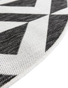 Urban Oasis Rugs Collection Area Rug -  Highrise (Charcoal Gray) Oval Charcoal Gray  lifestyle 11