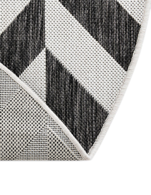 Urban Oasis Rugs Collection Area Rug -  Highrise (Charcoal Gray) Oval Charcoal Gray  lifestyle 18
