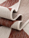 Urban Oasis Rugs Collection Area Rug -  Highrise (Rust Red) Rectangle Rust Red  lifestyle 27