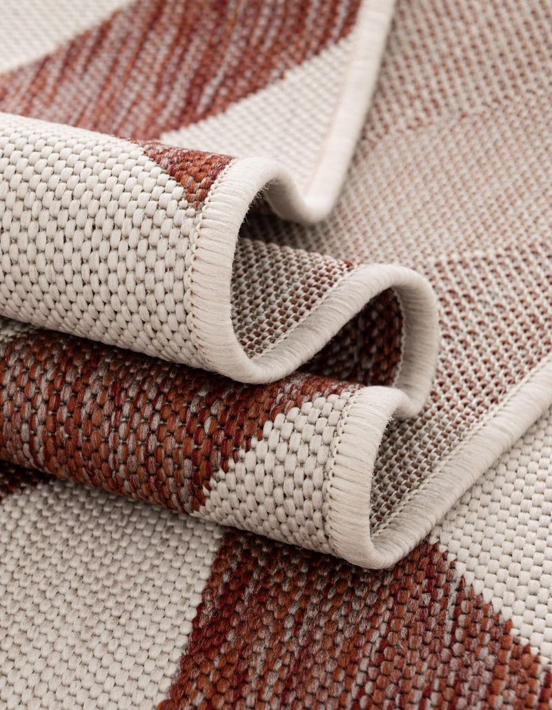 Urban Oasis Rugs Collection Area Rug -  Highrise (Rust Red) Rectangle Rust Red  lifestyle 27
