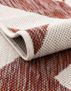 Urban Oasis Rugs Collection Area Rug -  Highrise (Rust Red) Round Rust Red  lifestyle 7