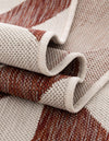 Urban Oasis Rugs Collection Area Rug -  Highrise (Rust Red) Round Rust Red  lifestyle 23