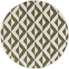 Urban Oasis Rugs Collection Area Rug -  Highrise (Green) Round Green  lifestyle 33