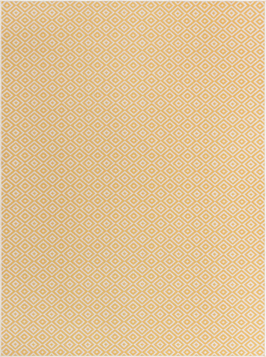 Urban Oasis Rugs Collection Area Rug -  Rooftop (Yellow Ivory) Rectangle Yellow Ivory Main